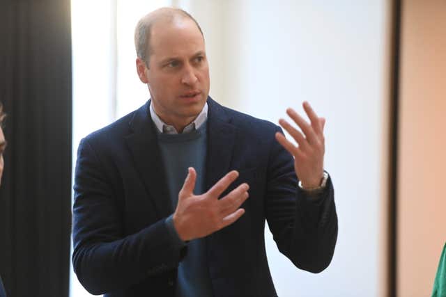 Duke of Cambridge visit to BAFTA