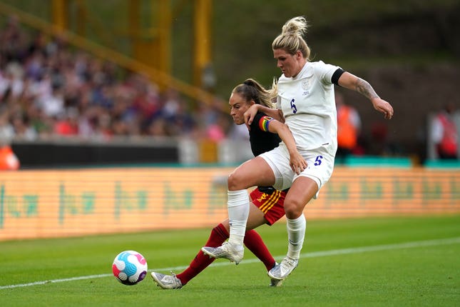 England’s Millie Bright (right) has been in fine form throughout the Euros.
