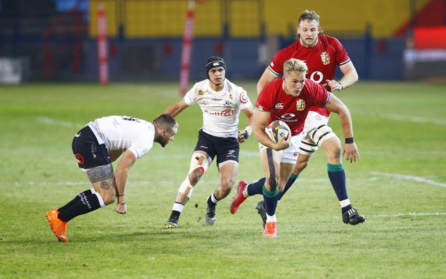 Duhan van der Merwe will face his country of birth this weekend 