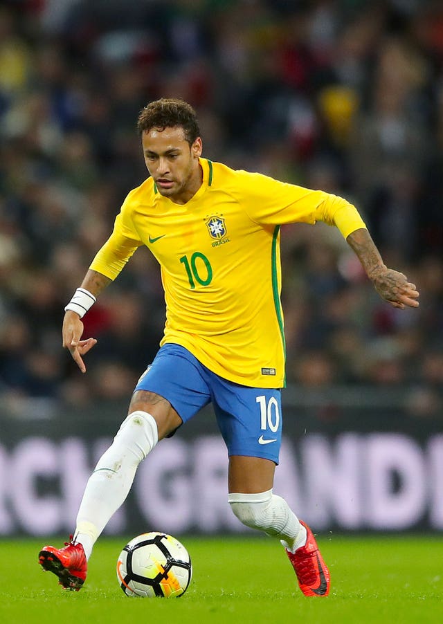 Jesus' fellow Brazilian Neymar faces a spell on the sidelines
