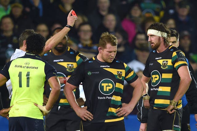 Dylan Hartley was no stranger to a red card during his career