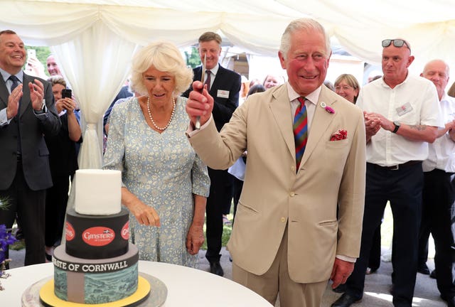 Royal visit to Cornwall