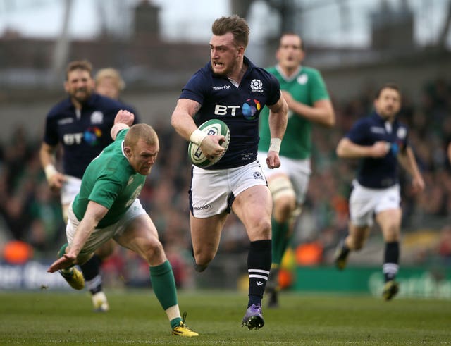 Scotland's Stuart Hogg produced a memorable moment in March 2016