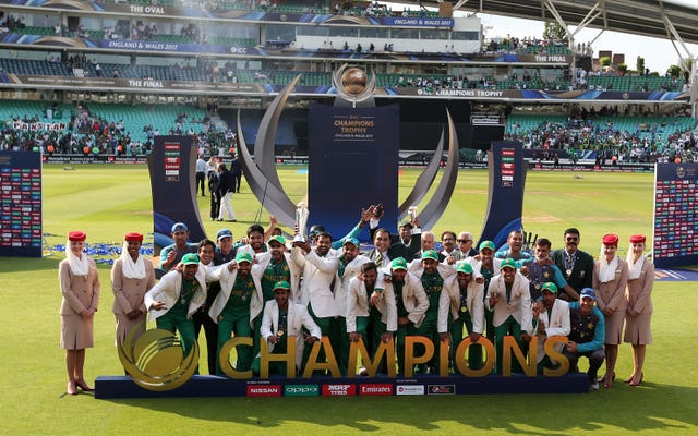Pakistan defeated India in the final of the Champions Trophy (Steven Paston/PA)