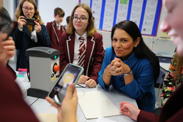 Home Secretary Priti Patel