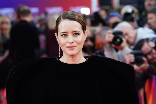 Claire Foy at the premiere of H Is For Hawk at the BFI London Film Festival