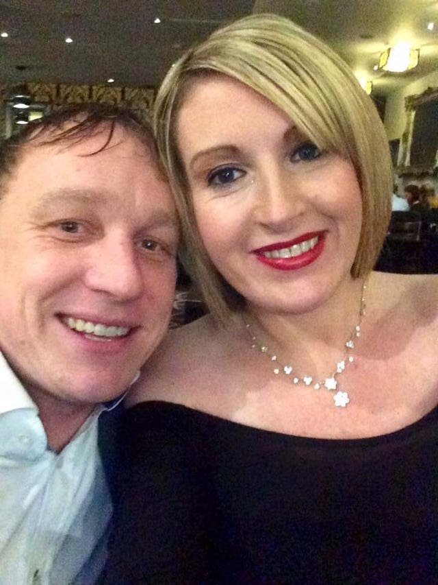 Greg Wilson with Coleen Greenwood