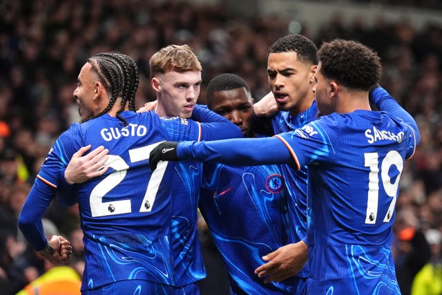 Chelsea players