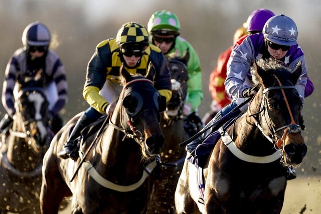 Buy Me Back (right) in action at Lingfield