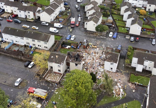 Kincaidston blast scene