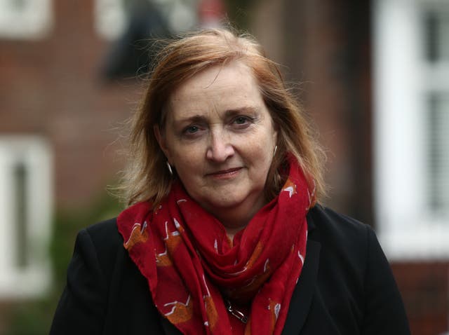 Emma Dent Coad is due to speak at a republican conference on the wedding day (Yui Mok/PA)