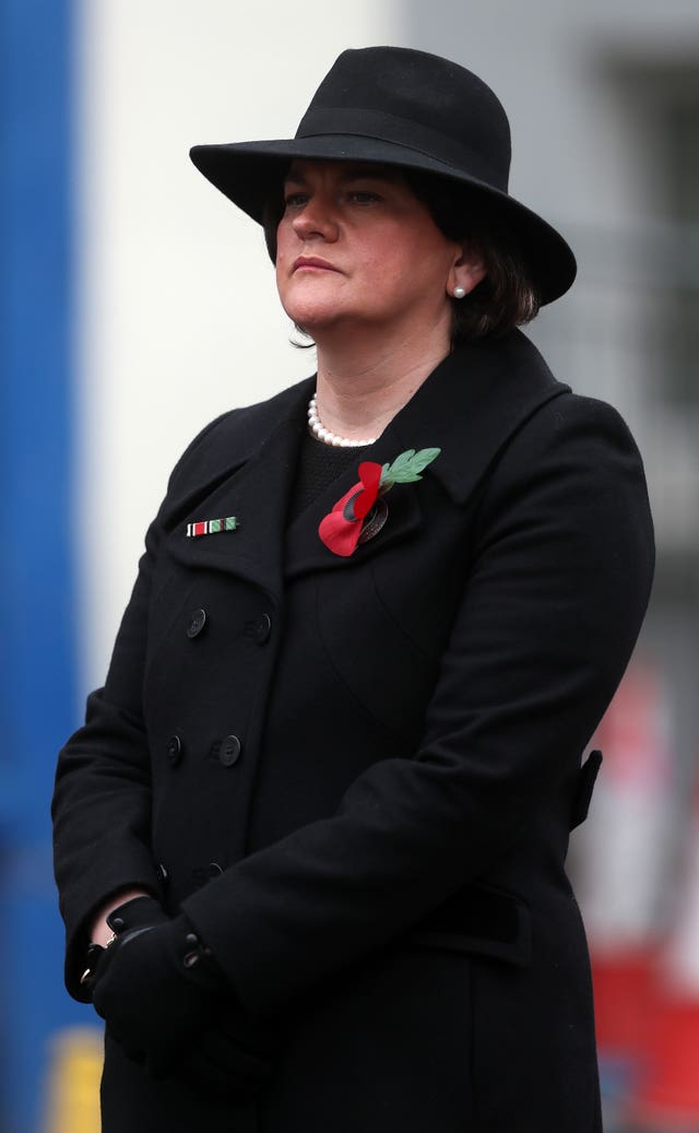 First Minister Arlene Foster