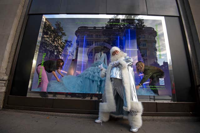 Selfridges Christmas window