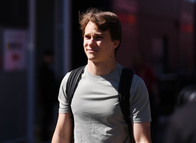McLaren driver Oscar Piastri