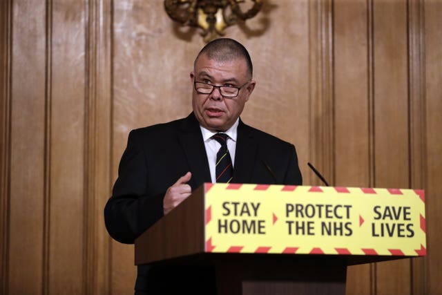 Deputy chief medical officer for England Professor Jonathan Van Tam