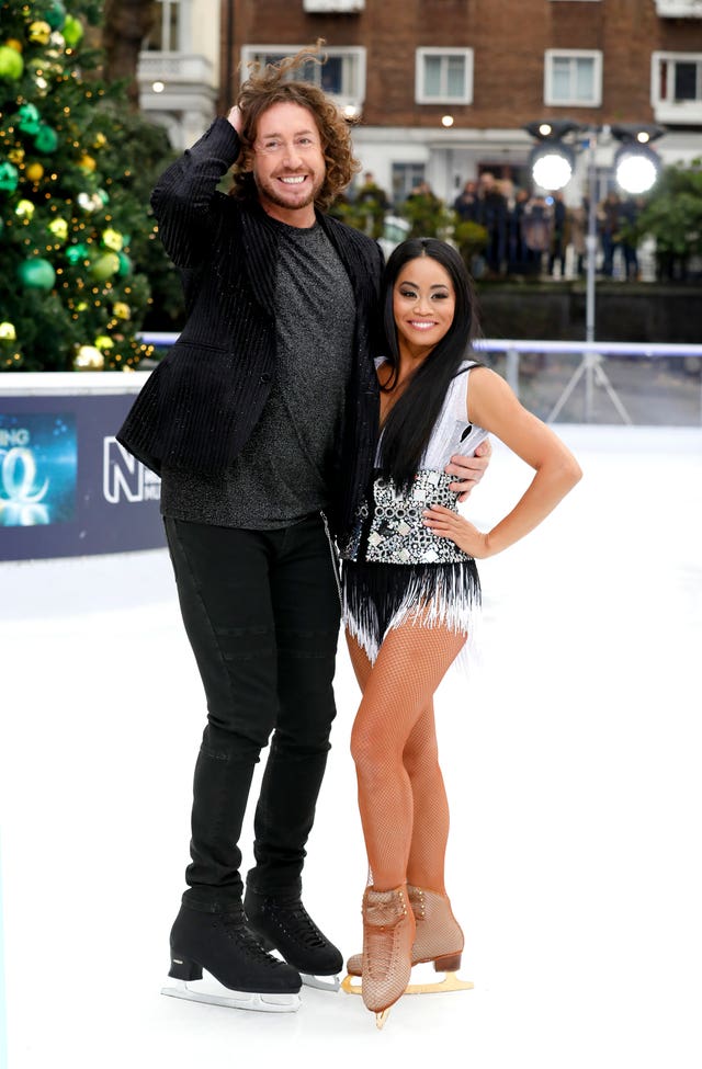 Ryan Sidebottom and his skating partner Brandee Malto
