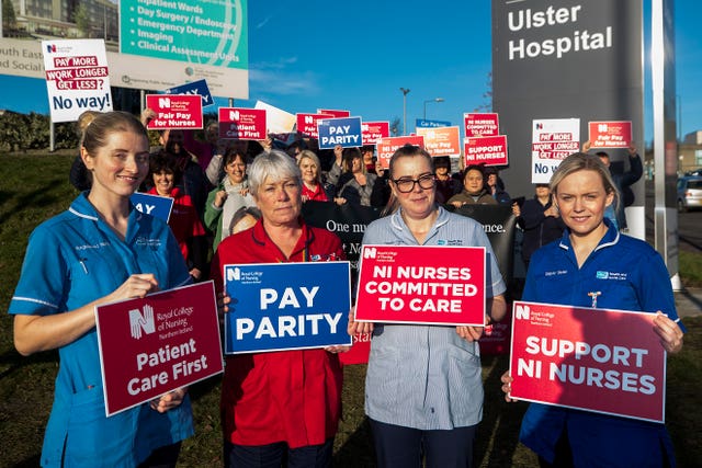 Nurses strike