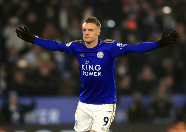 Vardy will aim to score for the eighth successive Premier League game when Leicester travel to Aston Villa
