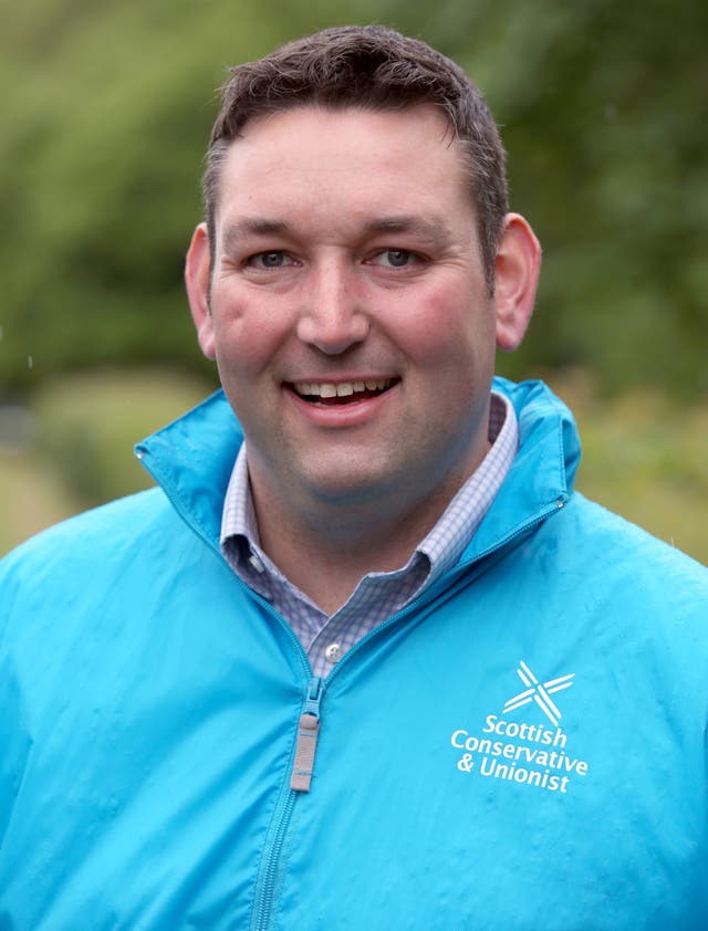 Scottish Conservative health spokesman Miles Briggs (Andrew Milligan/PA)