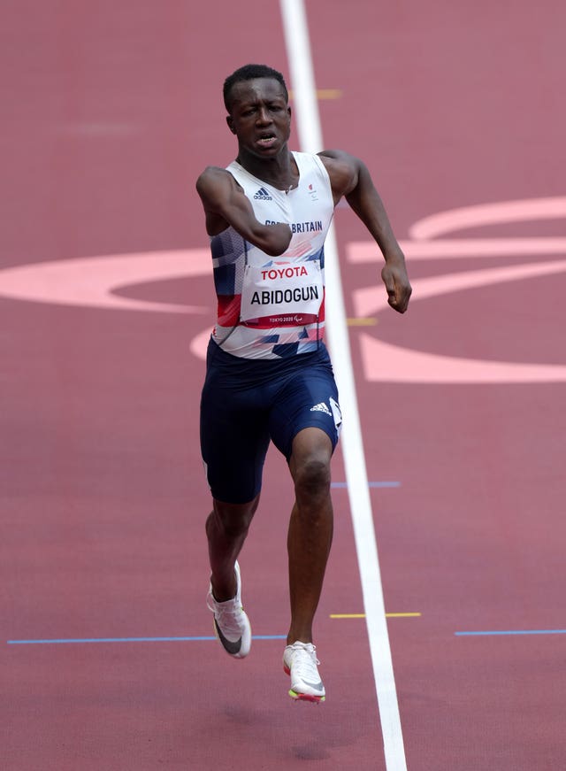 Great Britain's Ola Abidogun suffered disappointment on day one of the athletics