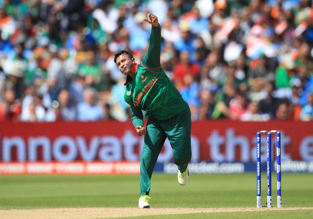 Shakib Al Hasan was once again inspirational for Bangladesh (Mike Egerton/PA)