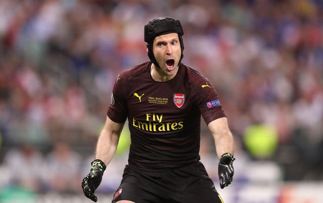 Goalkeeper Petr Cech retired at the end of last season 