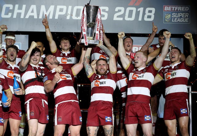Wigan are the defending Super League champions 