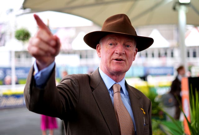 Willie Mullins at Aintree last week