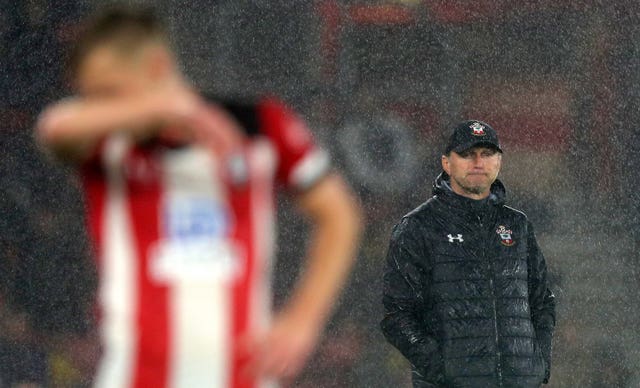 Ralph Hasenhuttl oversaw Southampton's chastening 9-0 home loss to Leicester in October