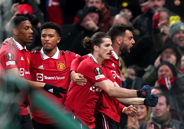 Manchester United 2 - 2 Sevilla: Late Tyrell Malacia and Harry Maguire own goals hand Sevilla a draw at Man Utd