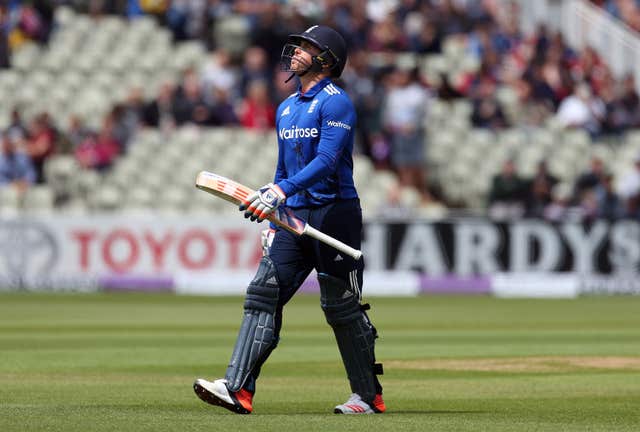 Roy was dismissed for a first-ball duck in his first innings for England, but recovered to become a key player for the team