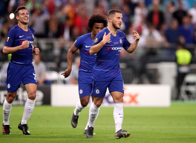 Hazard netted twice in the final
