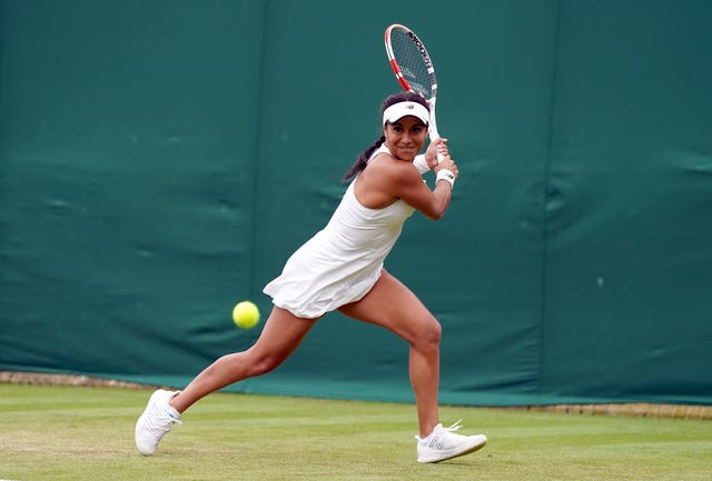 Heather Watson is through to the third round