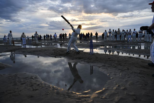 Bramble Bank cricket match