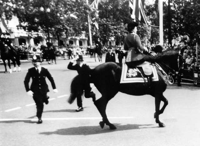 Incident on The Mall