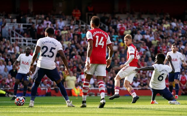 Emile Smith Rowe scored for Arsenal