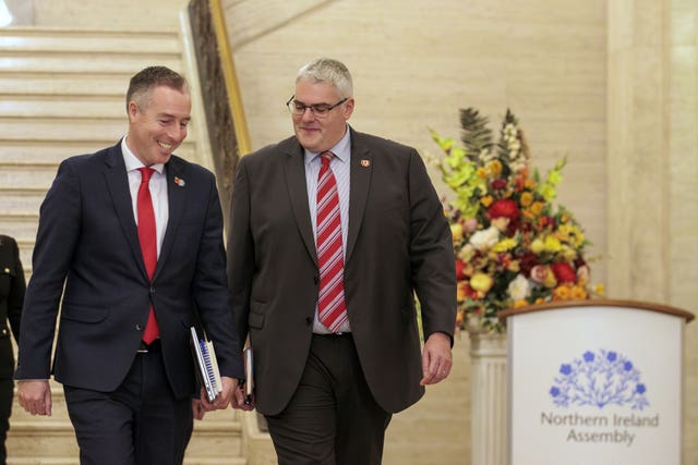 Paul Givan no-confidence motion