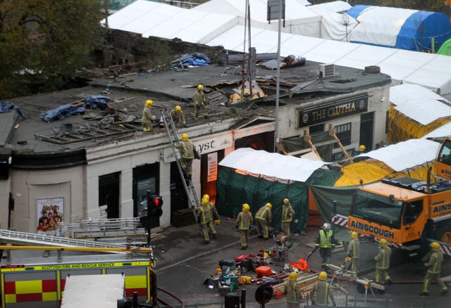 Glasgow helicopter crash