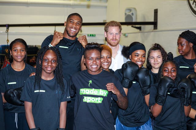 Duke of Sussex launches Made By Sport