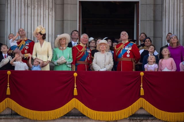 Royal relatives will gather at St George's