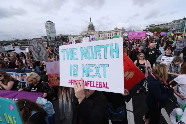 Abortion march