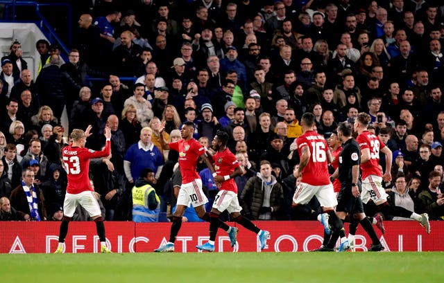 Chelsea v Manchester United – Carabao Cup – Fourth Round – Stamford Bridge