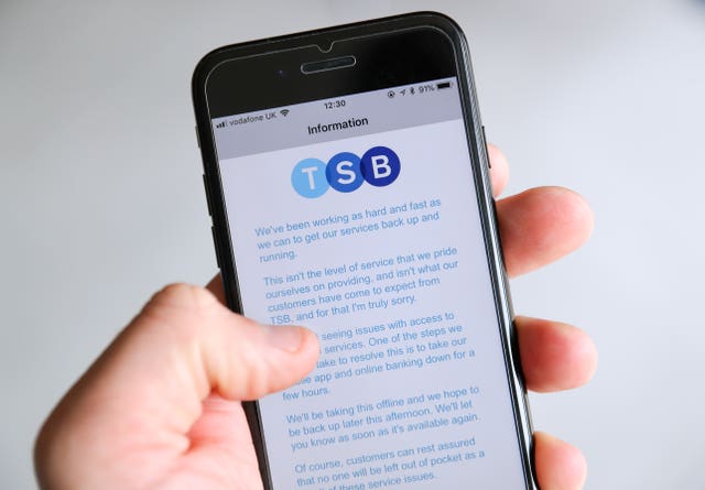 TSB online problems