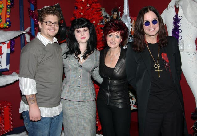 Jack, Kelly, Sharon and Ozzy Osbourne