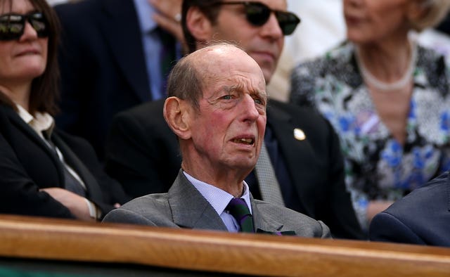 The Duke of Kent