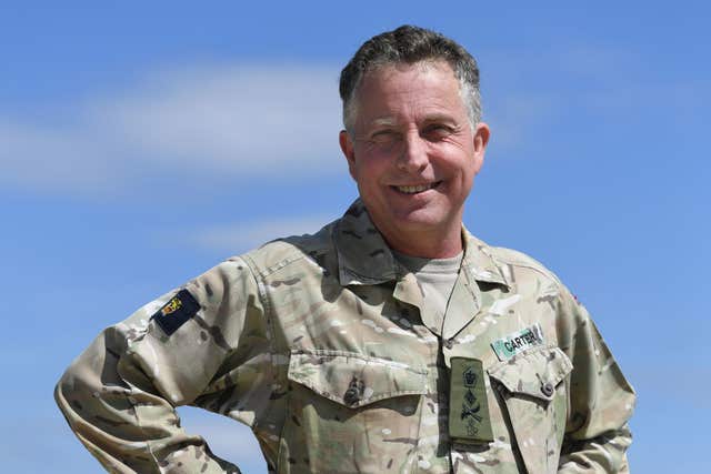 Chief of the Defence Staff visit to RAF Coningsby