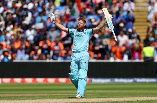 Jonny Bairstow was quite brilliant as he scored his first World Cup century (David Davies/PA)