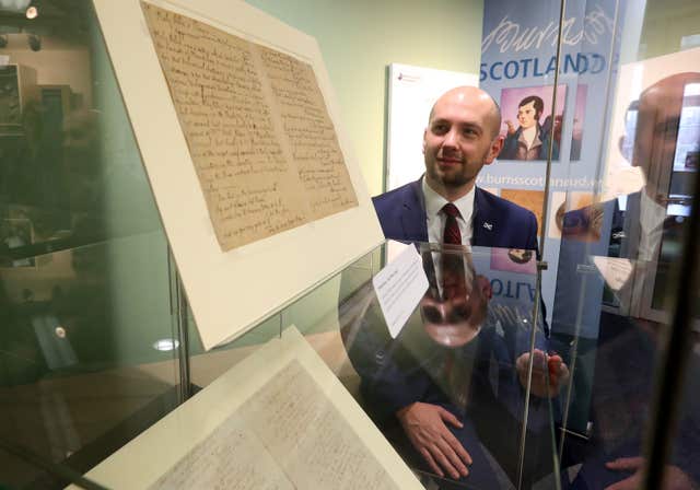 Robert Burns anniversary