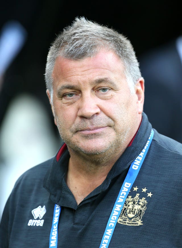 Shaun Wane. will be succeeded as Wigan head coach by two former players