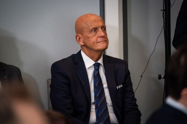 Pierluigi Collina said the changes on additional time in Qatar had been well received